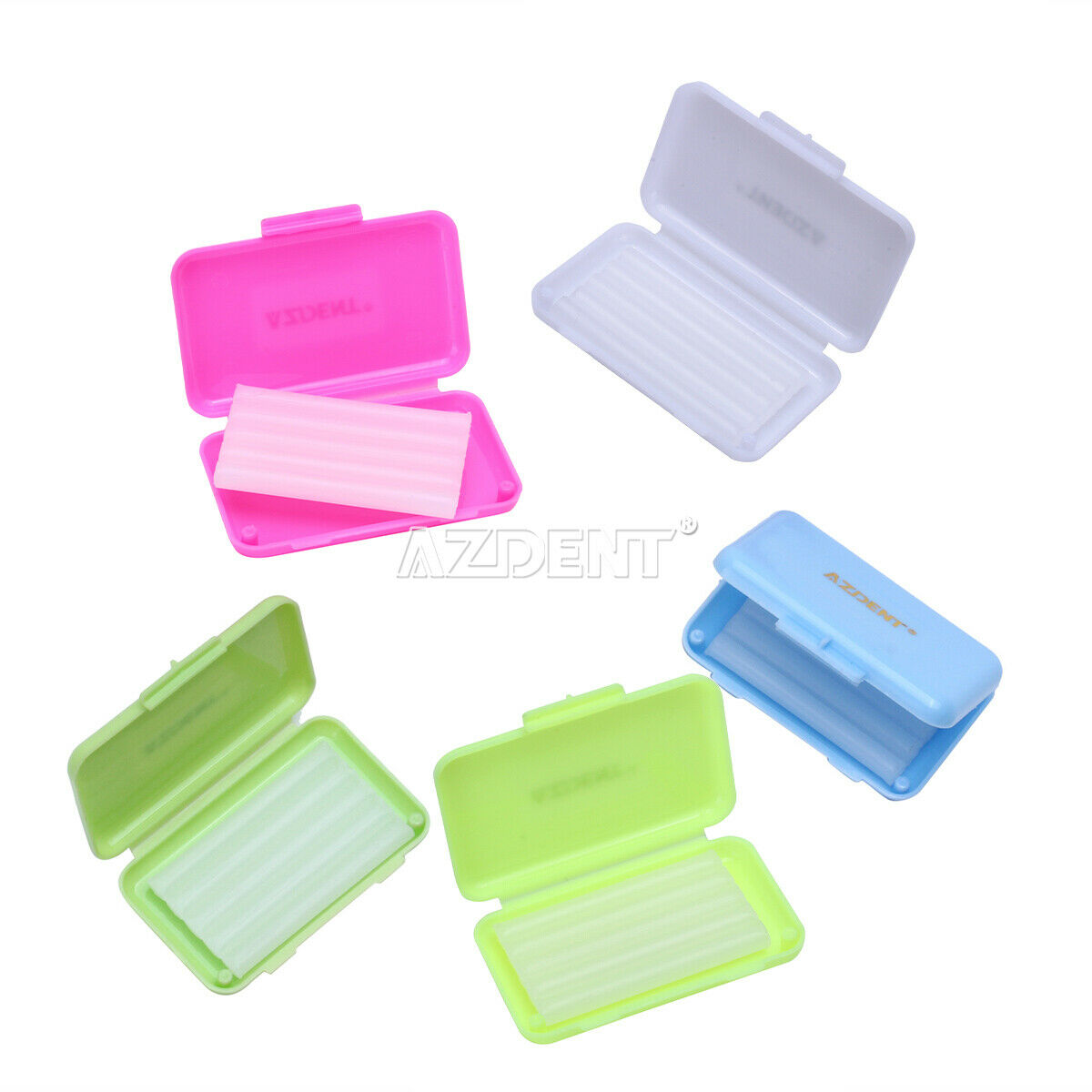 10 X Dental Ortho Brackets Standard MBT Slot.022 Hooks 345 +5 types Wax Gift