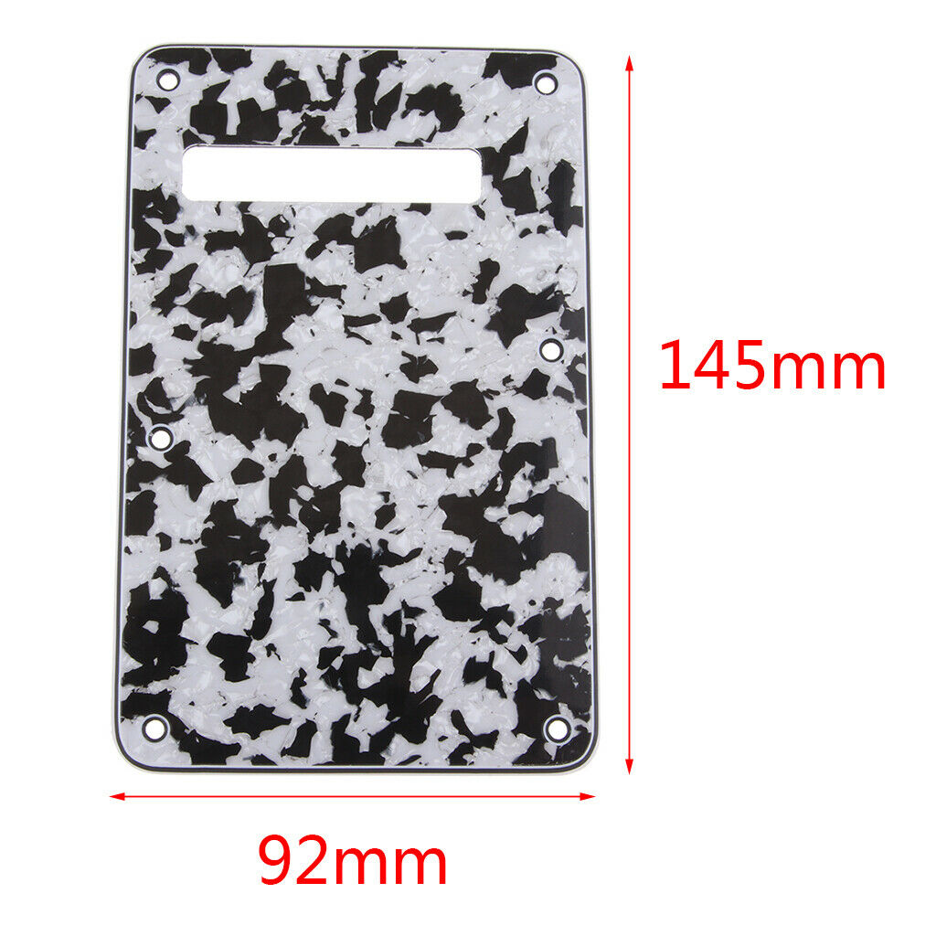 Guitar Backplate Back Plate Gutiar Tremolo Cavity Cover for ST guitar