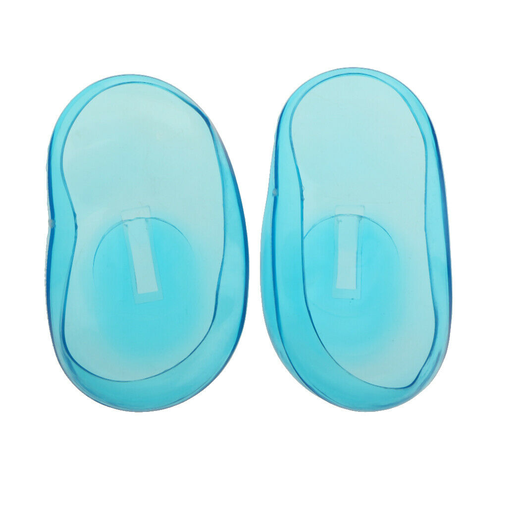 Pair Salon Ear Cover Guard Hair Dye Color Coloring Curling Shield Protector