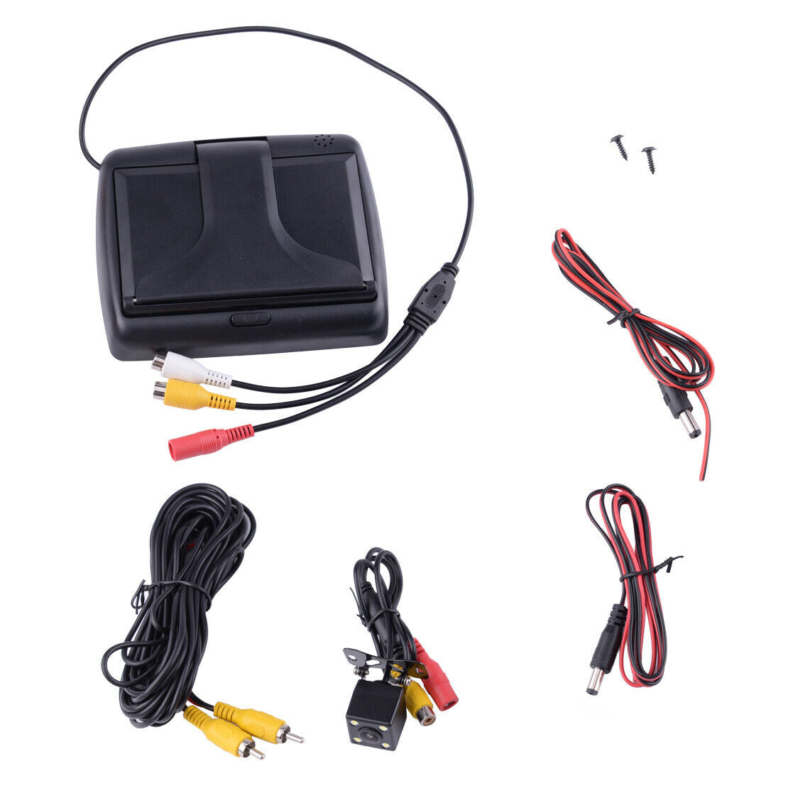 Reverse Rear View Backup Waterproof Camera Kit TFT LCD Monitor Fit for Car as