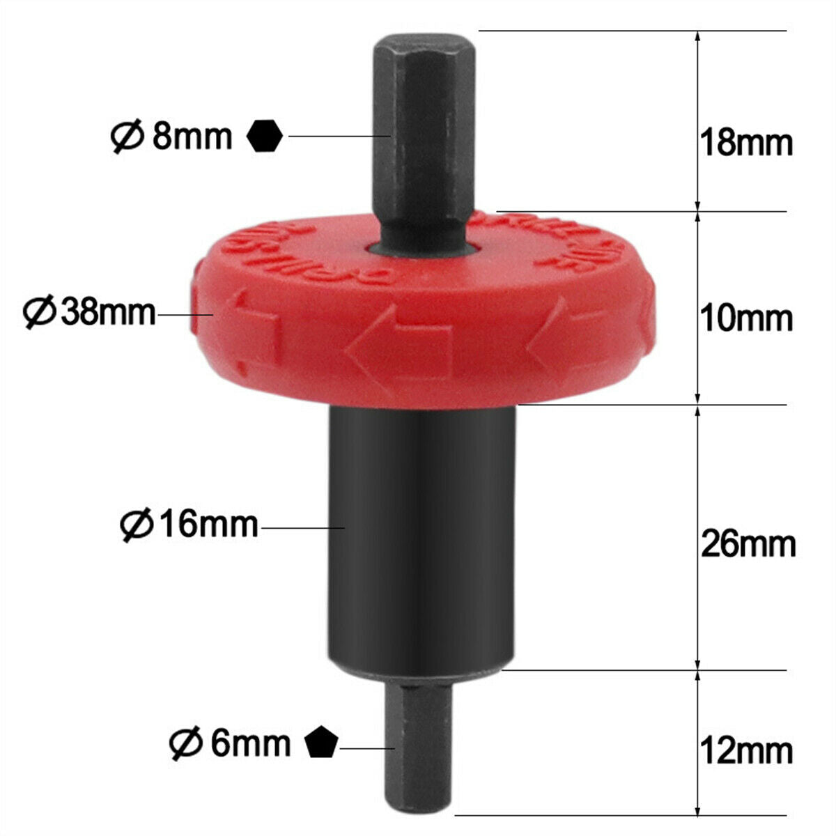 Jump Start Electric Engine Easy Starter Drill Bit Adapter for Troy-Bilt Trimmers