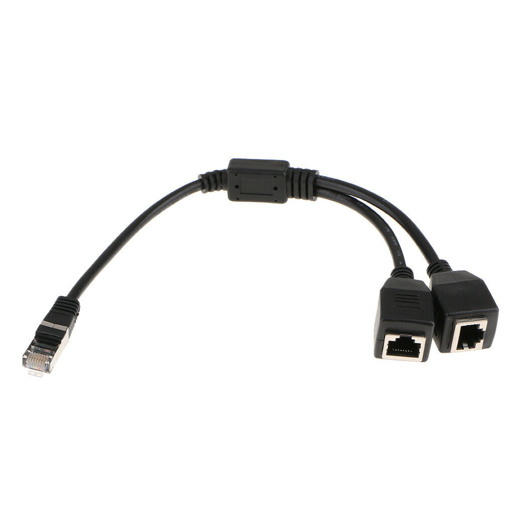 prettyia  Male to 2 Female Splitter Adapter Connector Cable Adapter