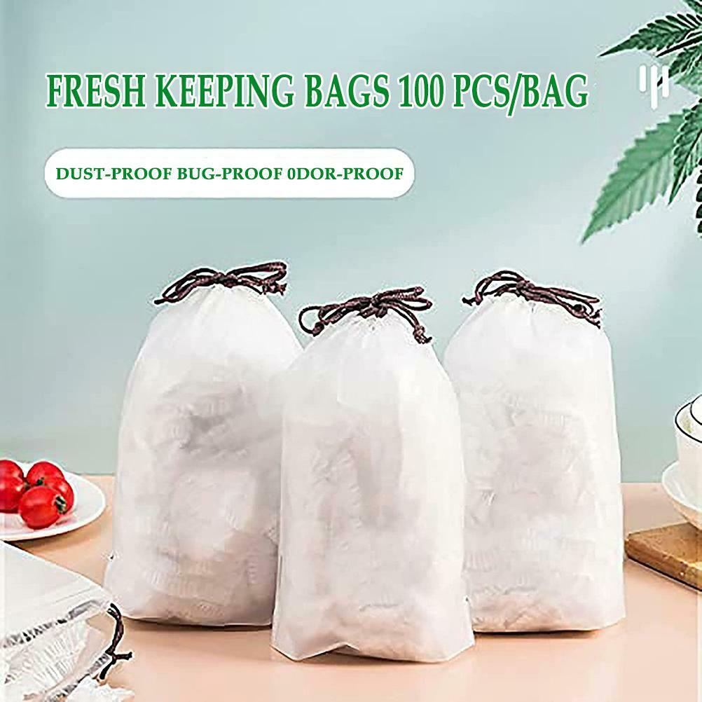 Fresh Keeping Bags Reusable Sealing Bags Food Cover Elastic Stretch Adjustable