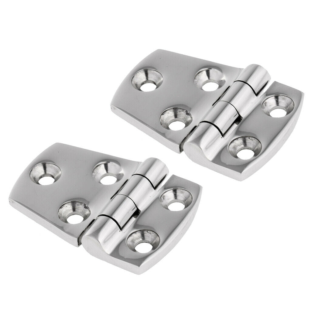 1 Pair Marine 316 Stainless Steel Short Side Door Hinge for Boats Caravan RV