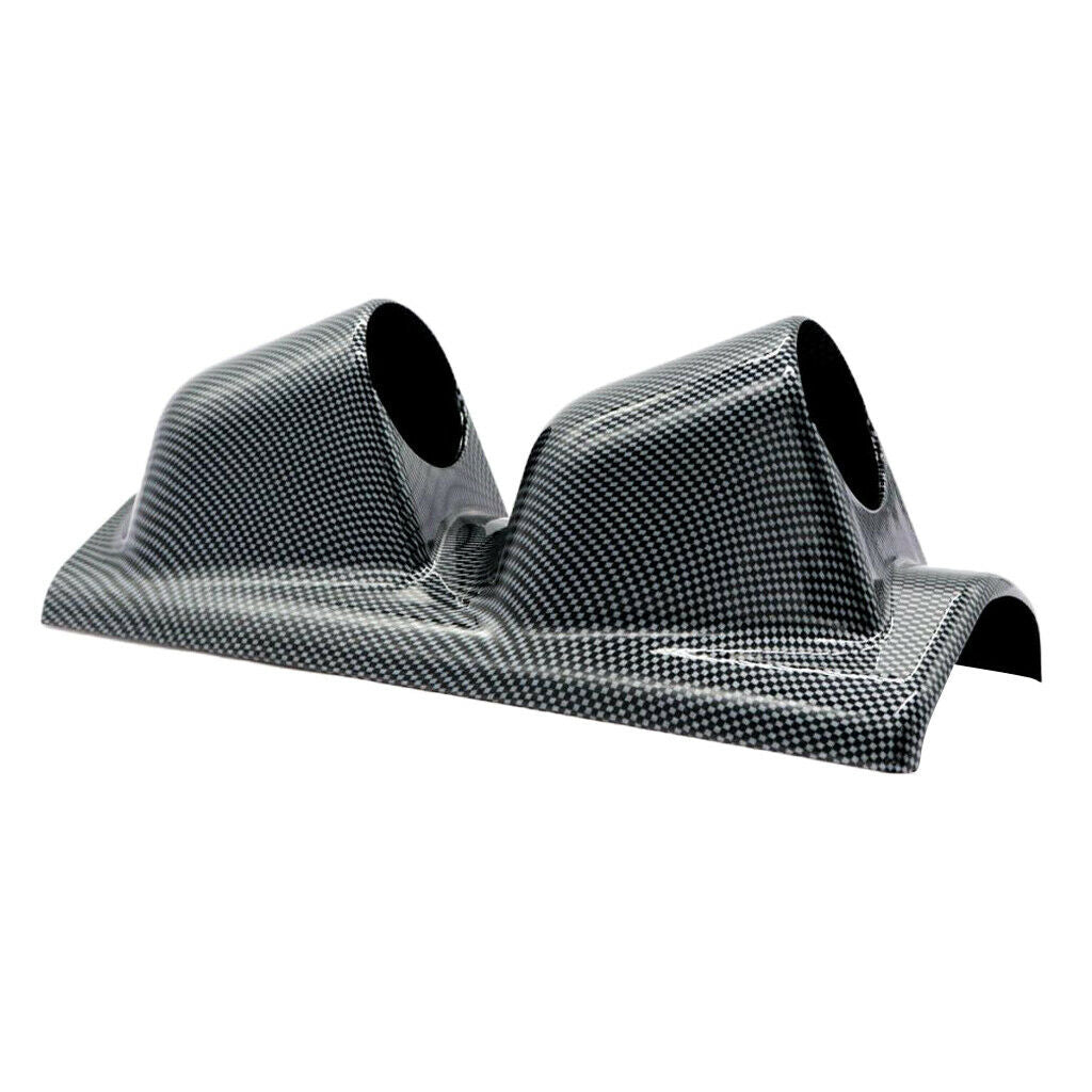 High quality 52mm DualHole Pod Gauge meter bracket holder PJ 3598 carbon fiber