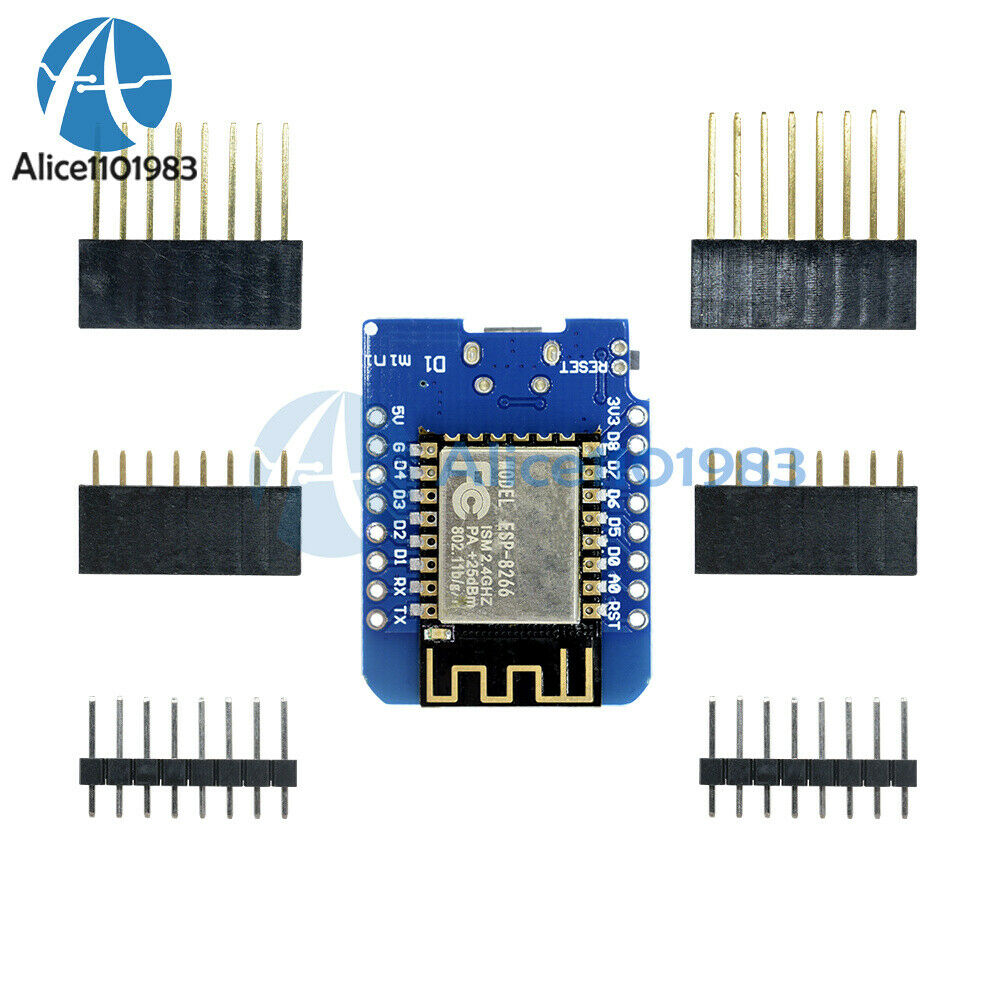 10x USB NodeMCU Lua ESP8266 ESP-12 4M Bytes WeMos D1 Mini WIFI Development Board