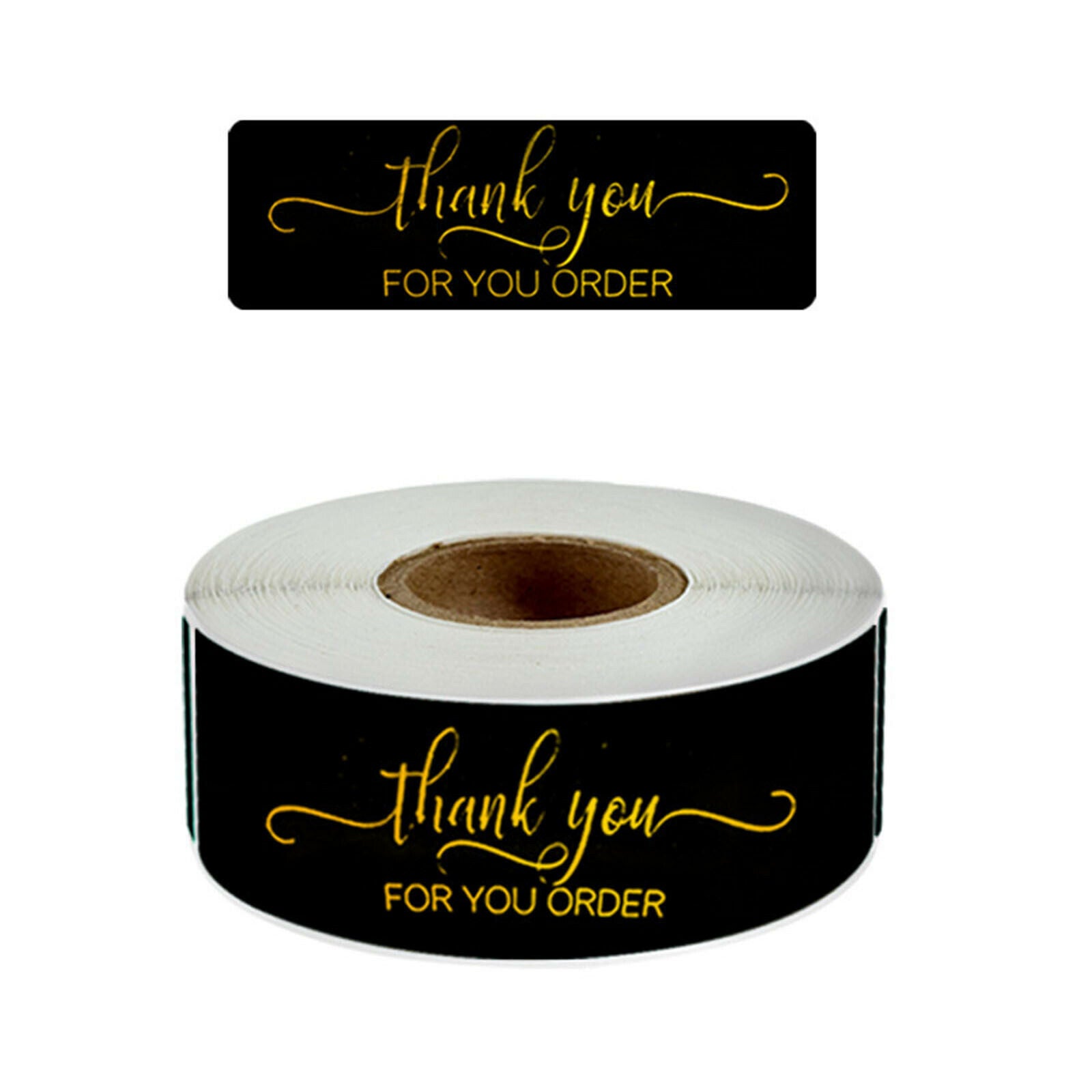 4 Rolls Thank You for Your Order Stickers Small Business Decor Stickers Labels