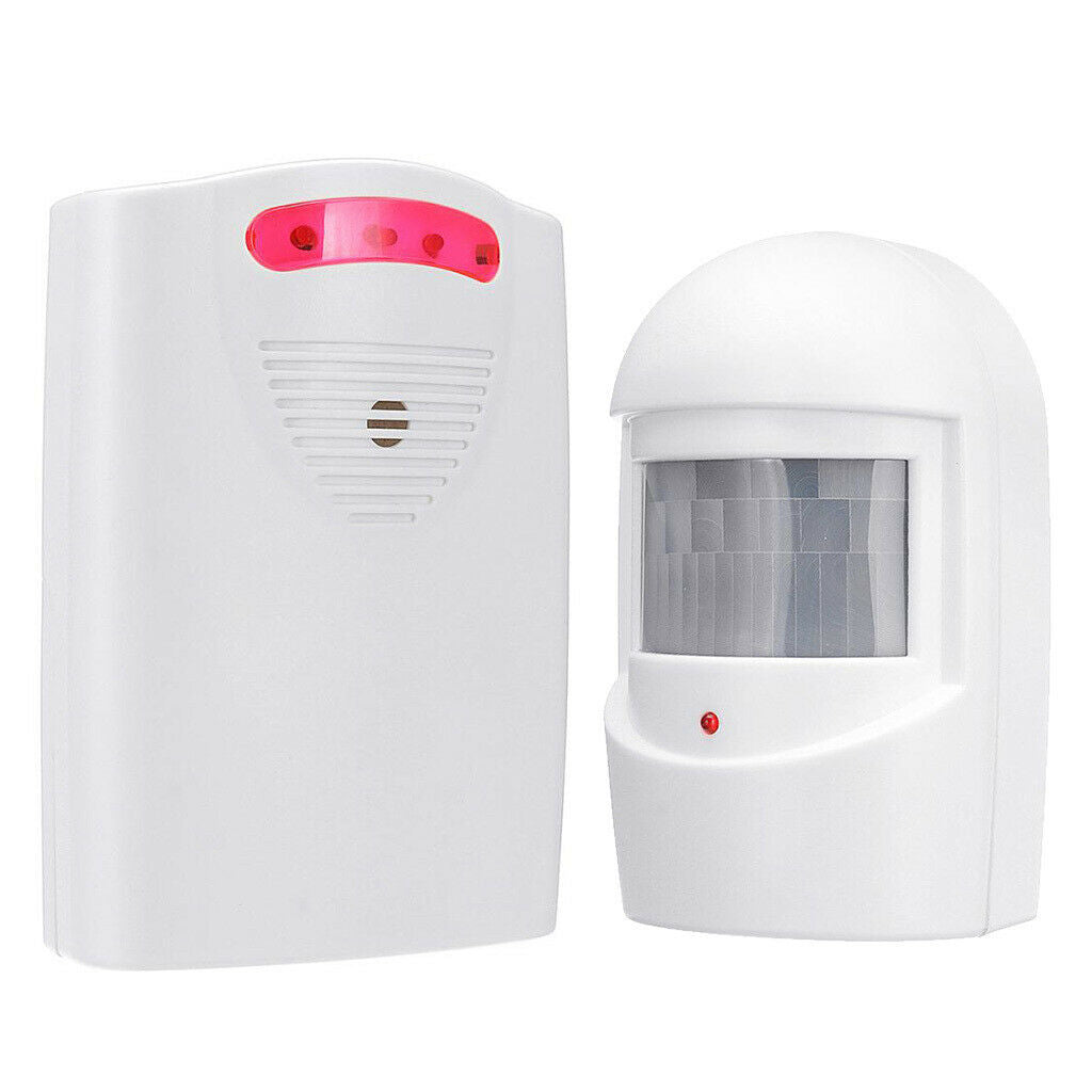 Driveway Alarm Alert Home Yard PIR Infrared Motion Indoor Outdoor Sensor