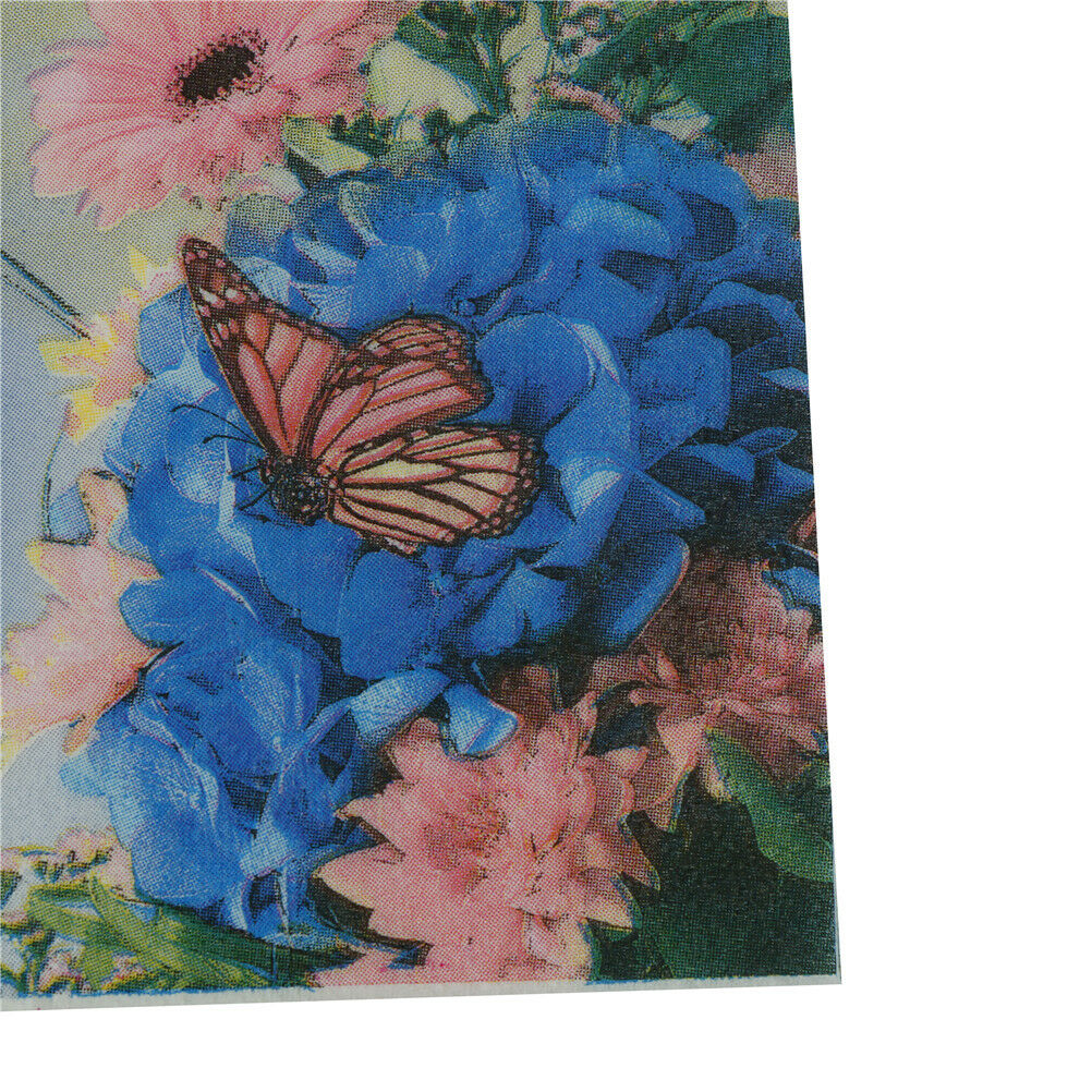20X purple flower paper napkin butterfly festive & party supplies tissue dDEAU