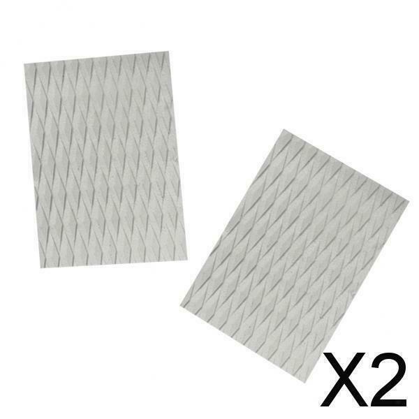 2X 2 Grey EVA Skimboard Surfboard Kiteboard Surf   Traction Pad Grip Tail Pad