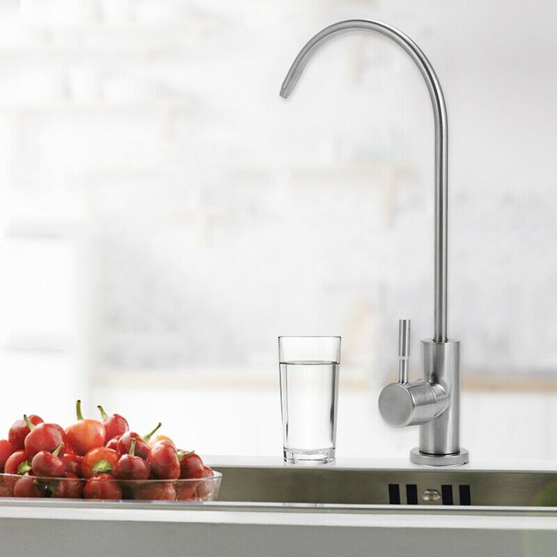 Kitchen Direct Drinking Water Filter Tap 304 Stainless Steel Ro Faucet Purify G6