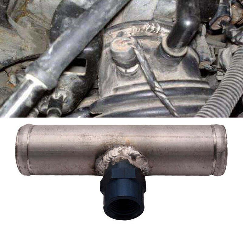150mm Temperature Inline Temp Sensor Radiator Block 1/2" NPT Pipe Hose Adapter