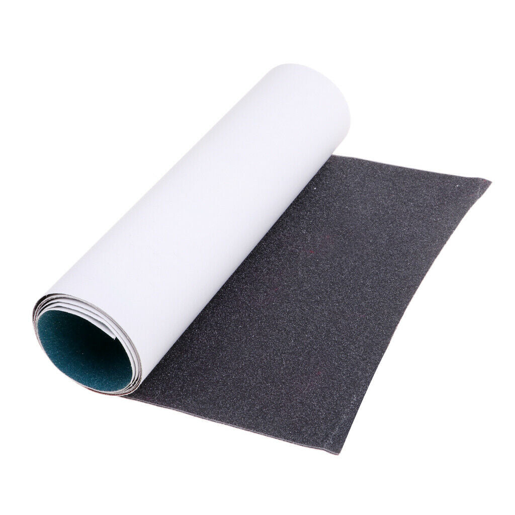 Skateboard Grip Tape Sheet Anti-Skid Longboard Rough Sandpaper, 10" x 48", K