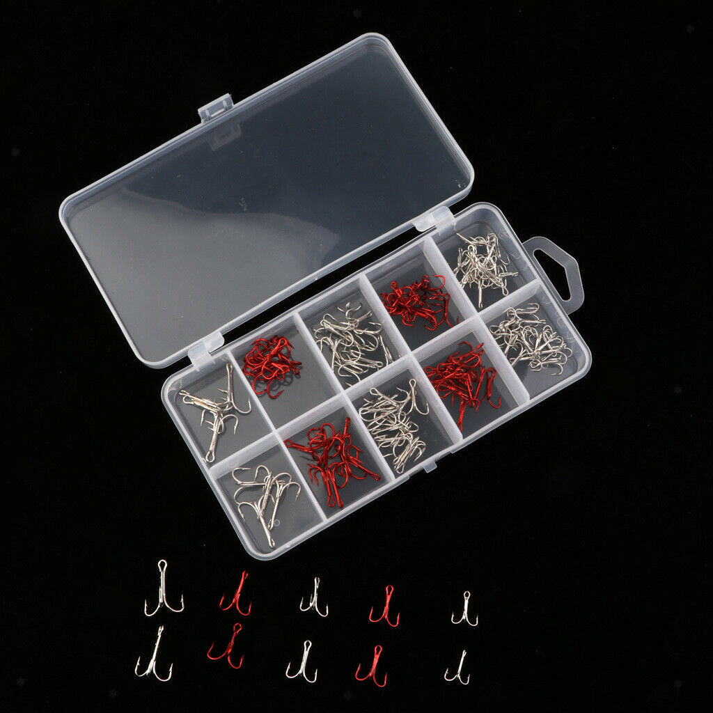 130x Sharp Lures Baits Accessories Saltwater Freshwater Lures Fishhooks Carbon