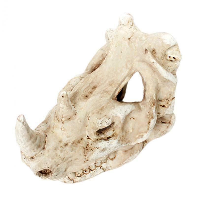 Aquarium Fish Tank Simulate Bone Reptile Terrarium Hide out Landscape NS-126