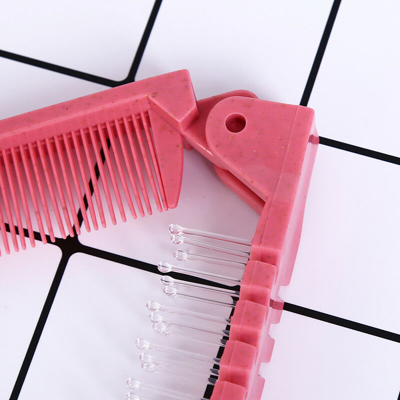 portable travel hair comb brush foldable massage hair*comb anti-stati chai.l8