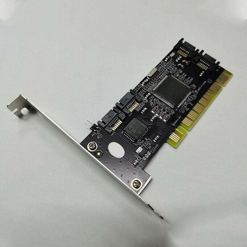 PCI Sata Internal Ports Raid Controller Card (4-Ports) Sil3114 Chipset Sata CaQ8