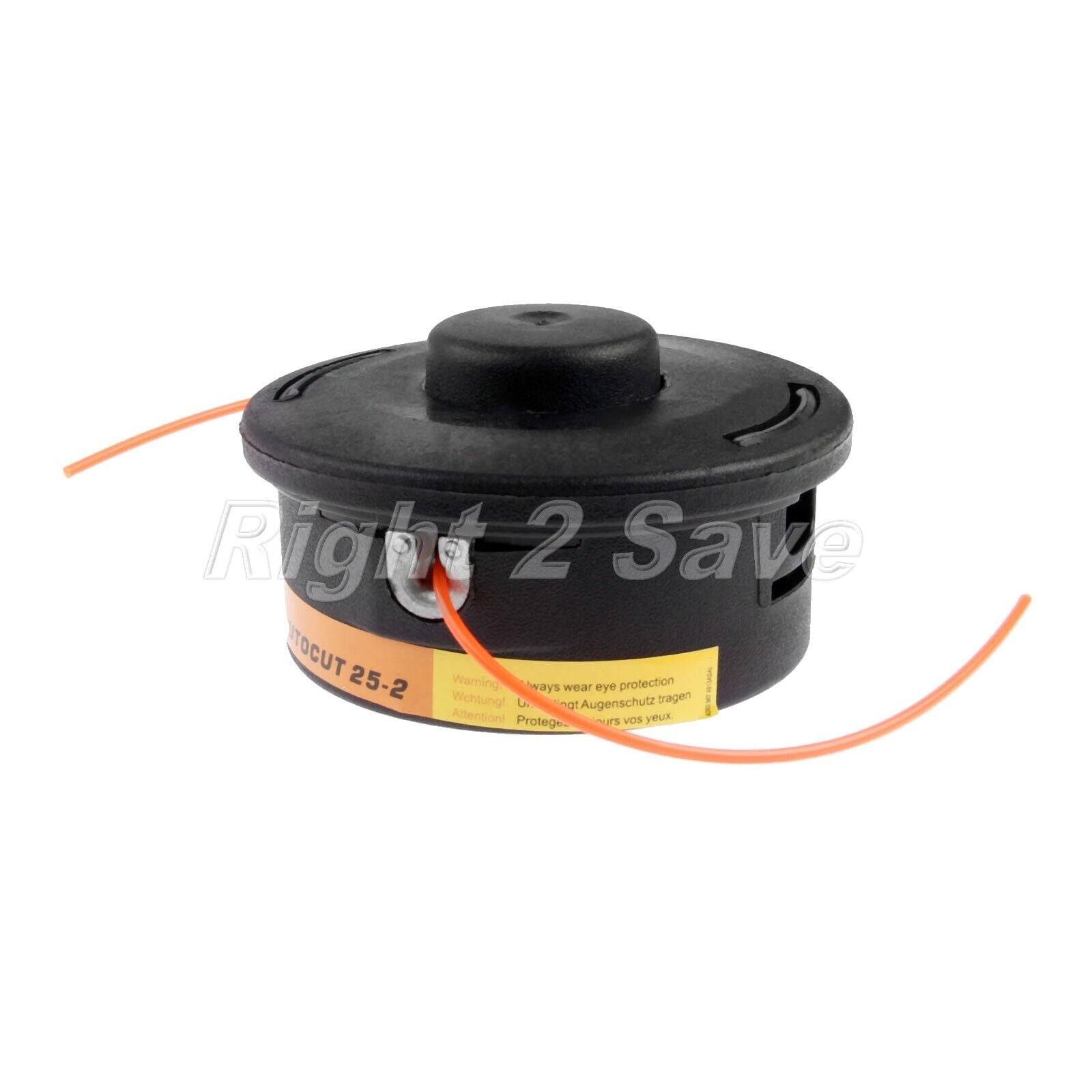 For STIHL Trimmer Head Black Universal Brushcutter Double Line Garden Tool Parts