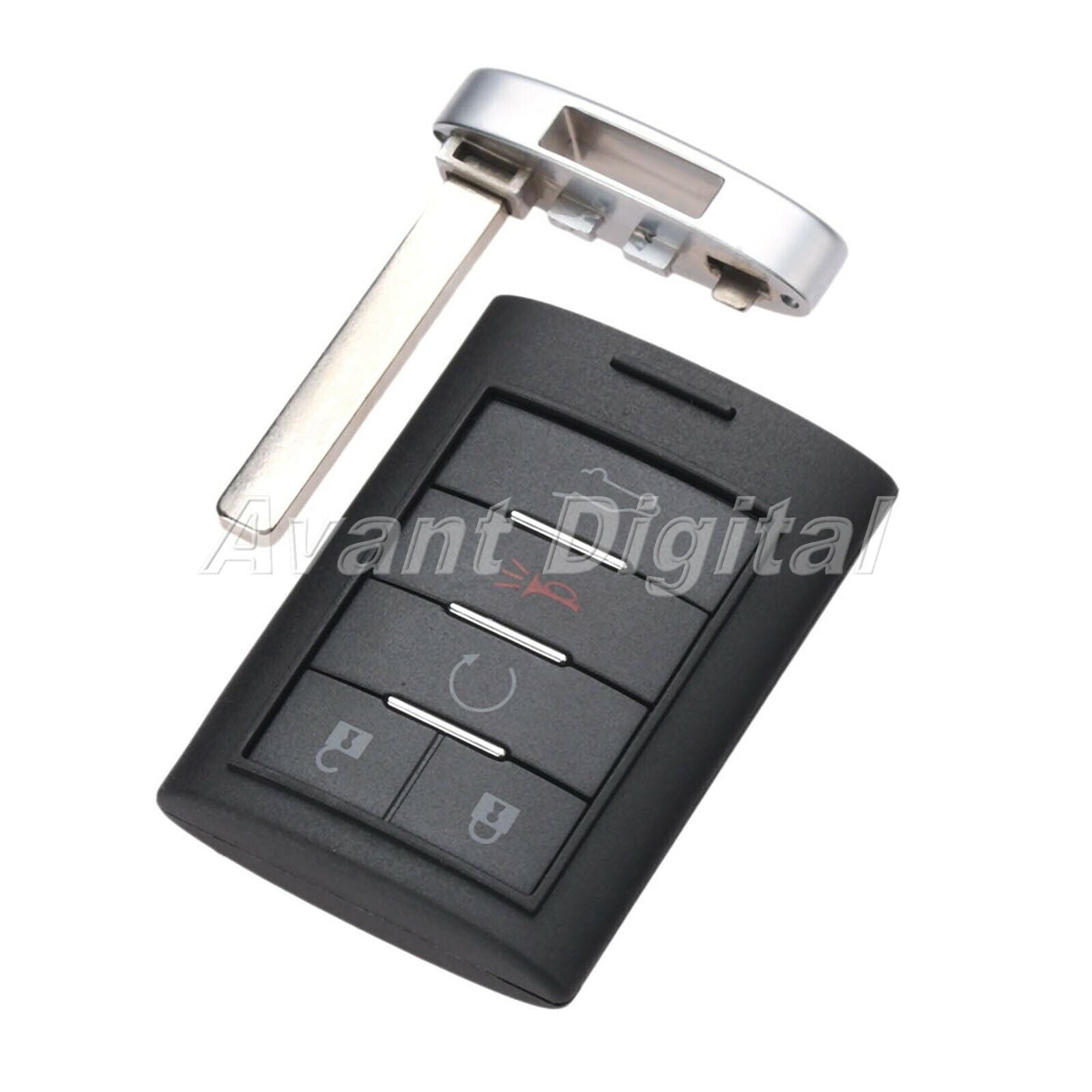 1X Remote Key NBG009768T 315MHz ID46 PCF7952 Chip Fit For CADILLAC 2010-2015 SRX
