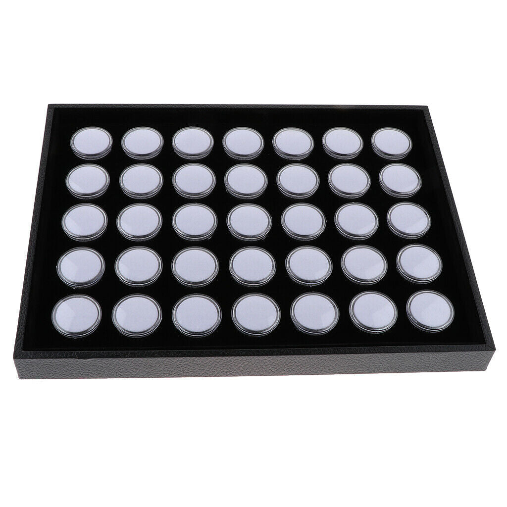 35 Grids  Portable Diamond Storage Box Beads Storage Case Rhinestones Organizer