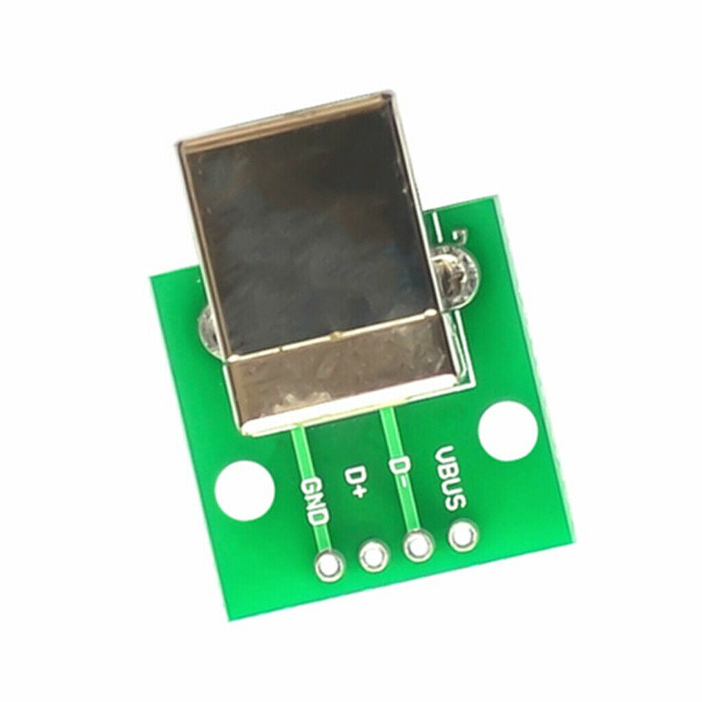 10 PCS USB Type B Female Breakout Board to DIP Converter