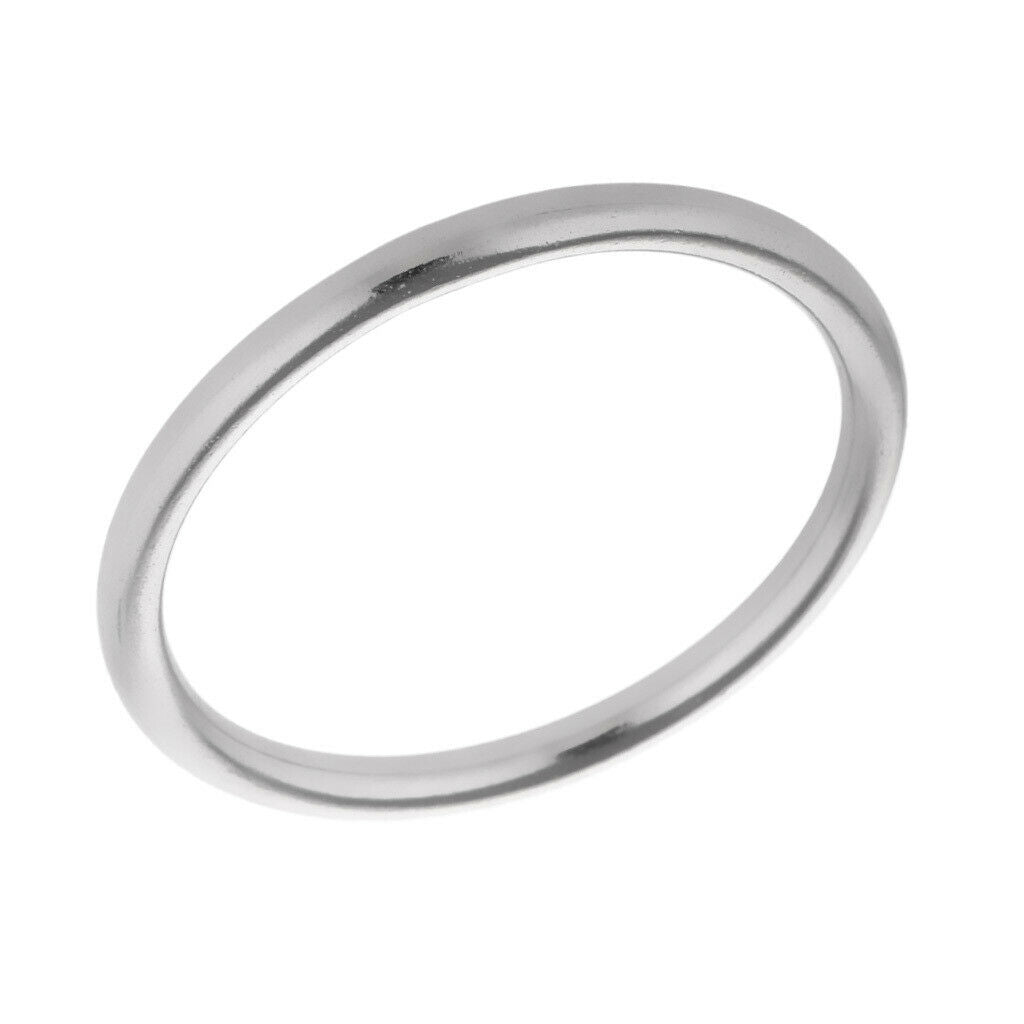 10x 3x25mm 304 Stainless Steel Round O Rings Welded Buckle Webbing Leather Craft