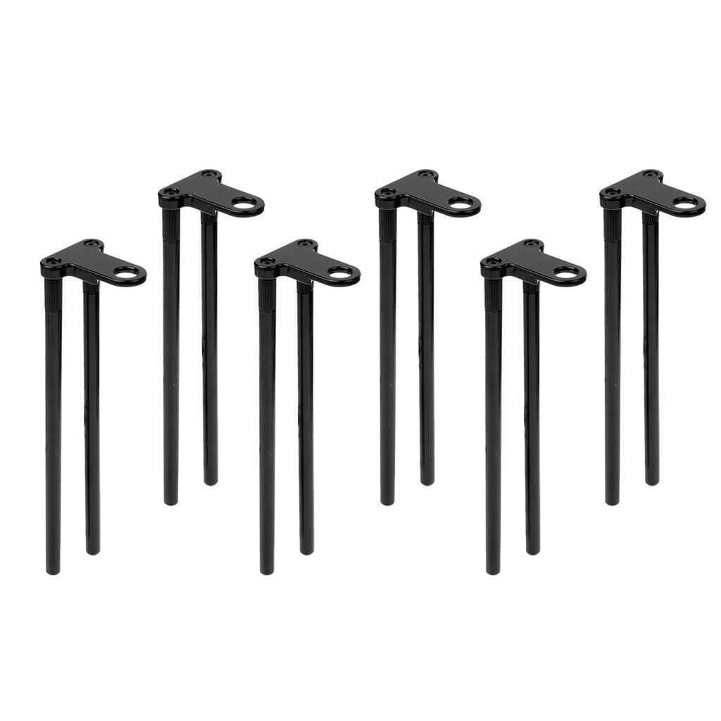 6Pcs Snag Bars Ear Carp Fishing Anti Falling Lightweight for Bite Alarms