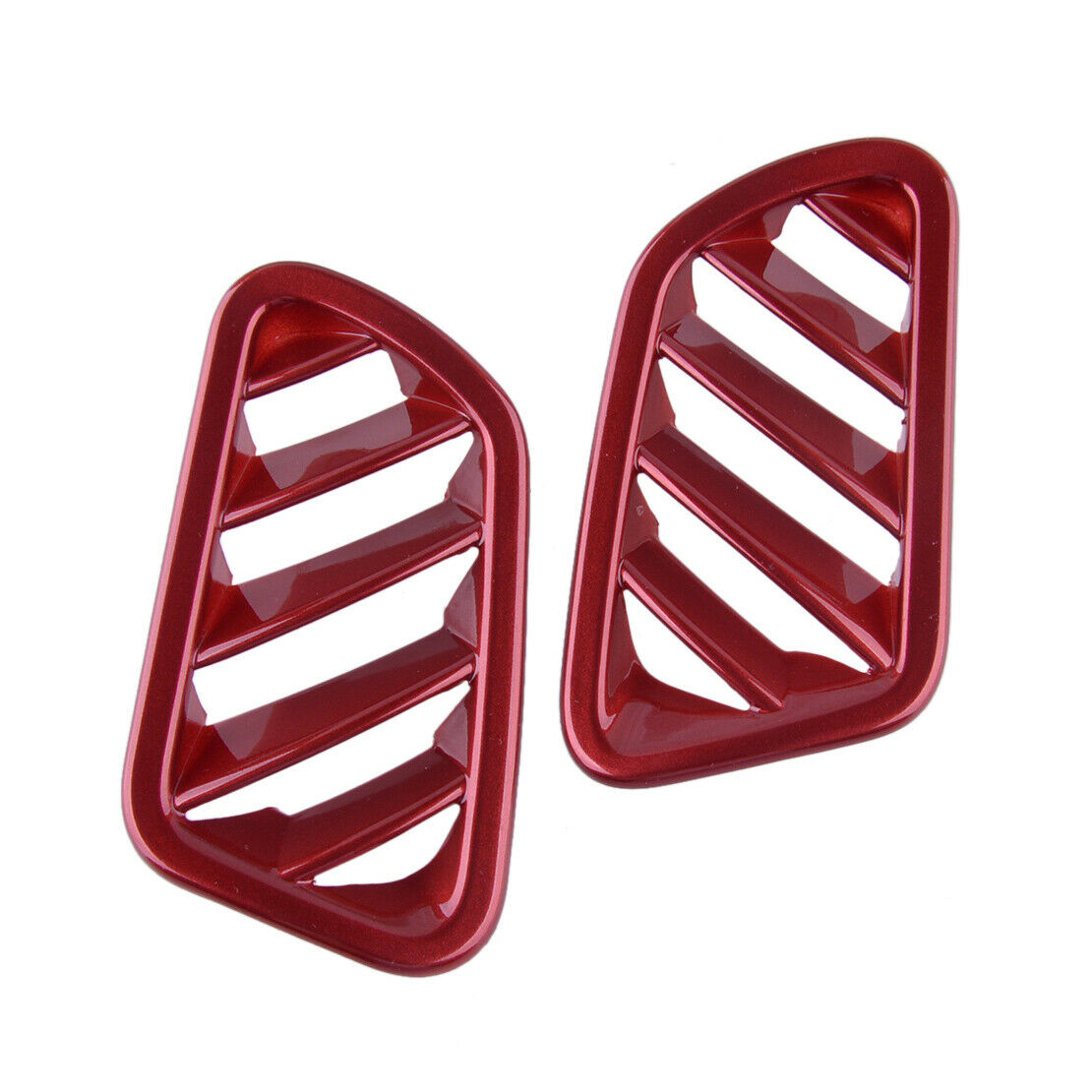 Fit for KIA K3 Forte 2019-2021 : Pair Dashboard Upper Air Vent Outlet Trim Red