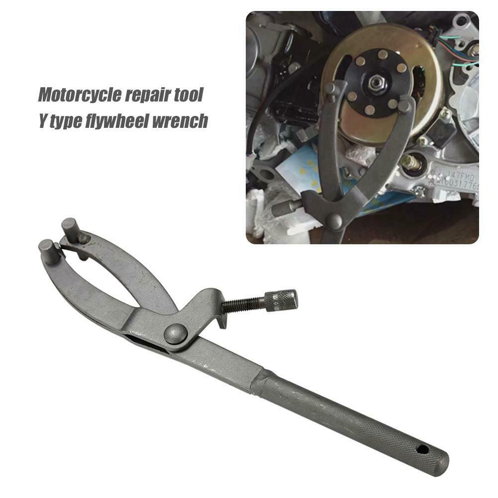 Y-type Magneto Fixed Clamp Flywheel Wrench Motorcycle Maintenance Tools @