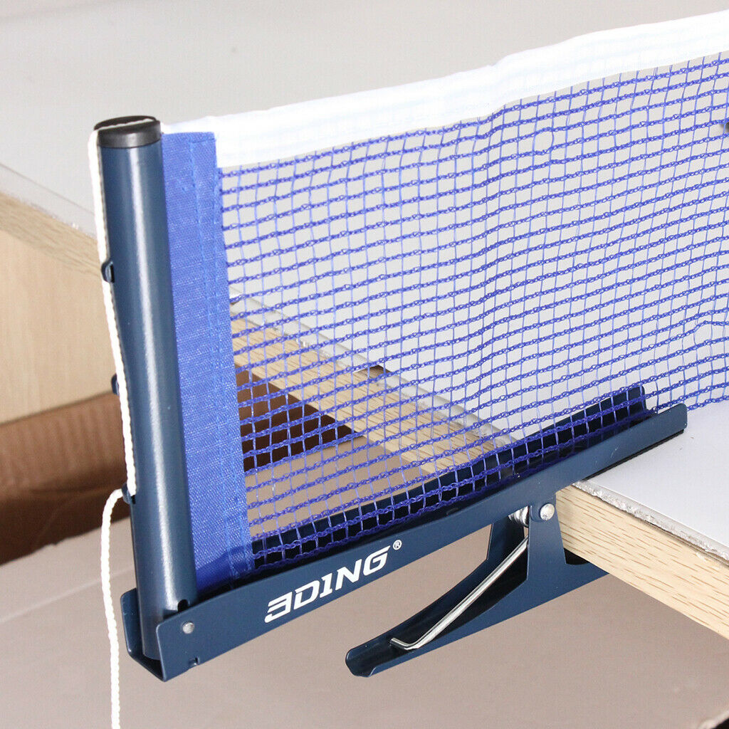 Prettyia Table Tennis  Pong Net Post Clamp Stand Indoor Game Training