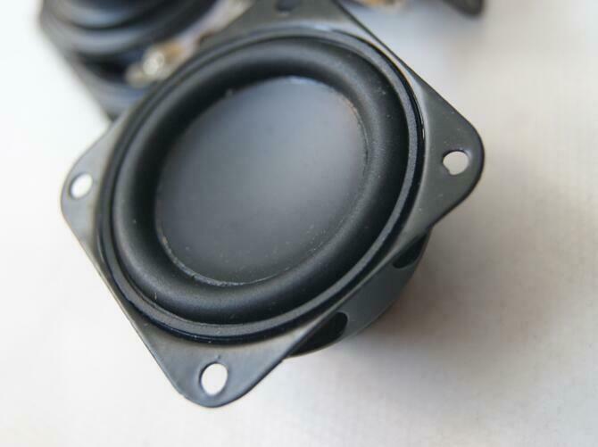 2pcs 1.5"inch neodymium full frequency small speaker Loudspeaker 4 ohms 5 watts