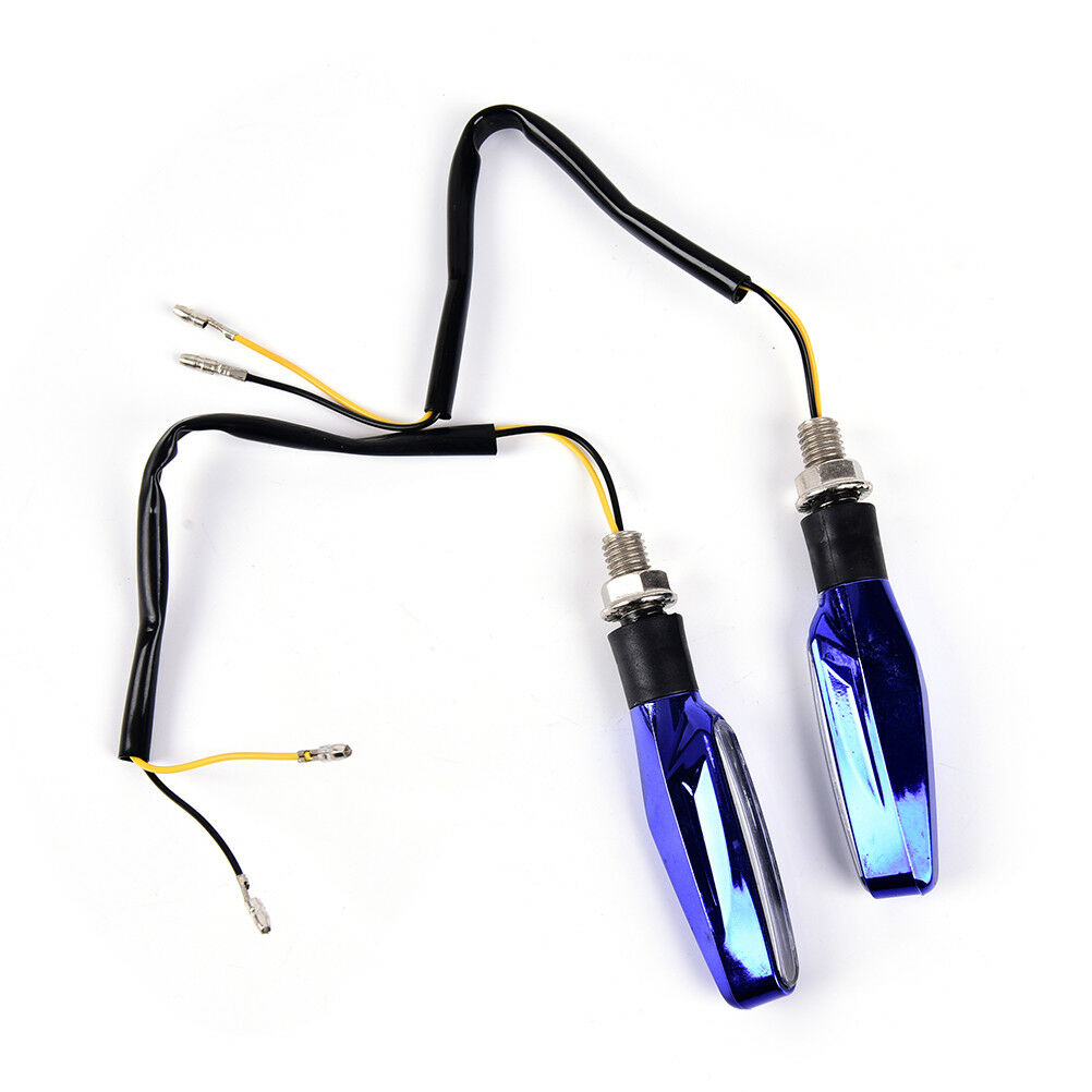 1x motorcycle turn signal light led indicator universal blinker flasher bl.l8