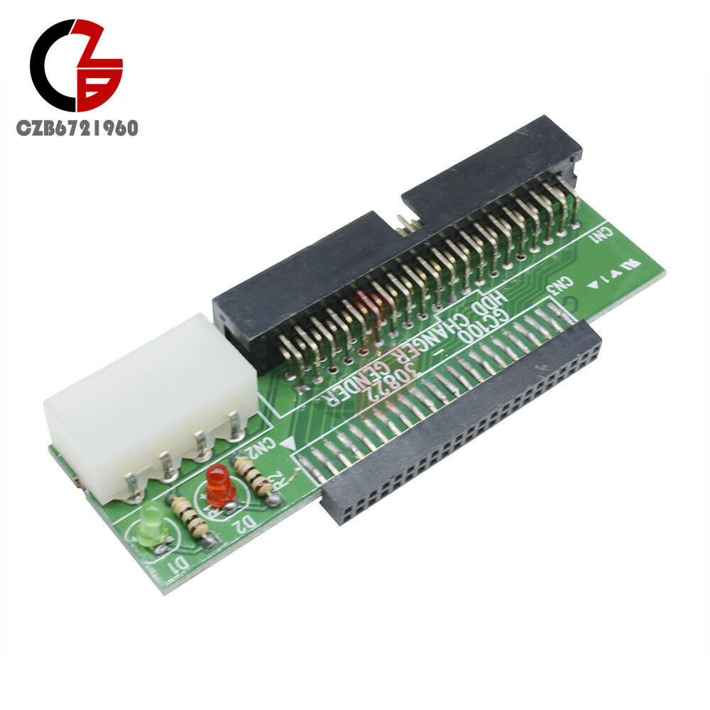 PATA/IDE To Serial ATA SATA Card Adapter Converter For HDD DVD 40Pin 2.5 to 3.5"