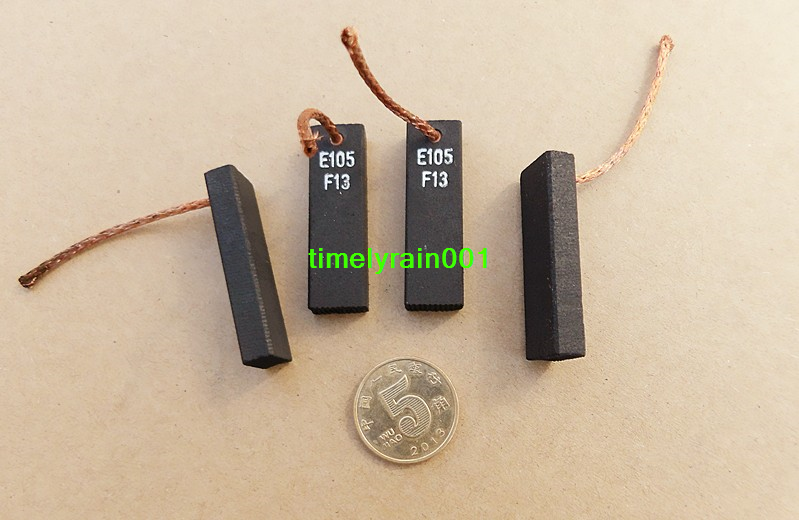 10pcs Vacuum cleaner carbon brush 6.2*11.5*39 MM motor carbon brush