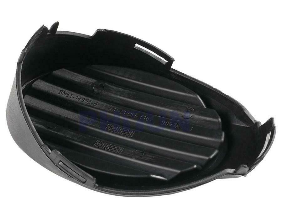 Pair Black Matt Bumper Fog Light Grill Vent For Ford Focus FO1038116 ABS Plastic