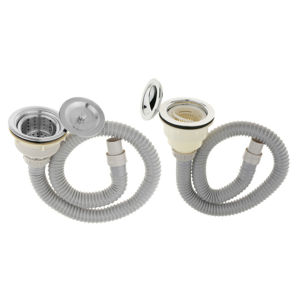 Backwash Strainer with Flexible Plastic Pipe Assembly for Salon Kitchen