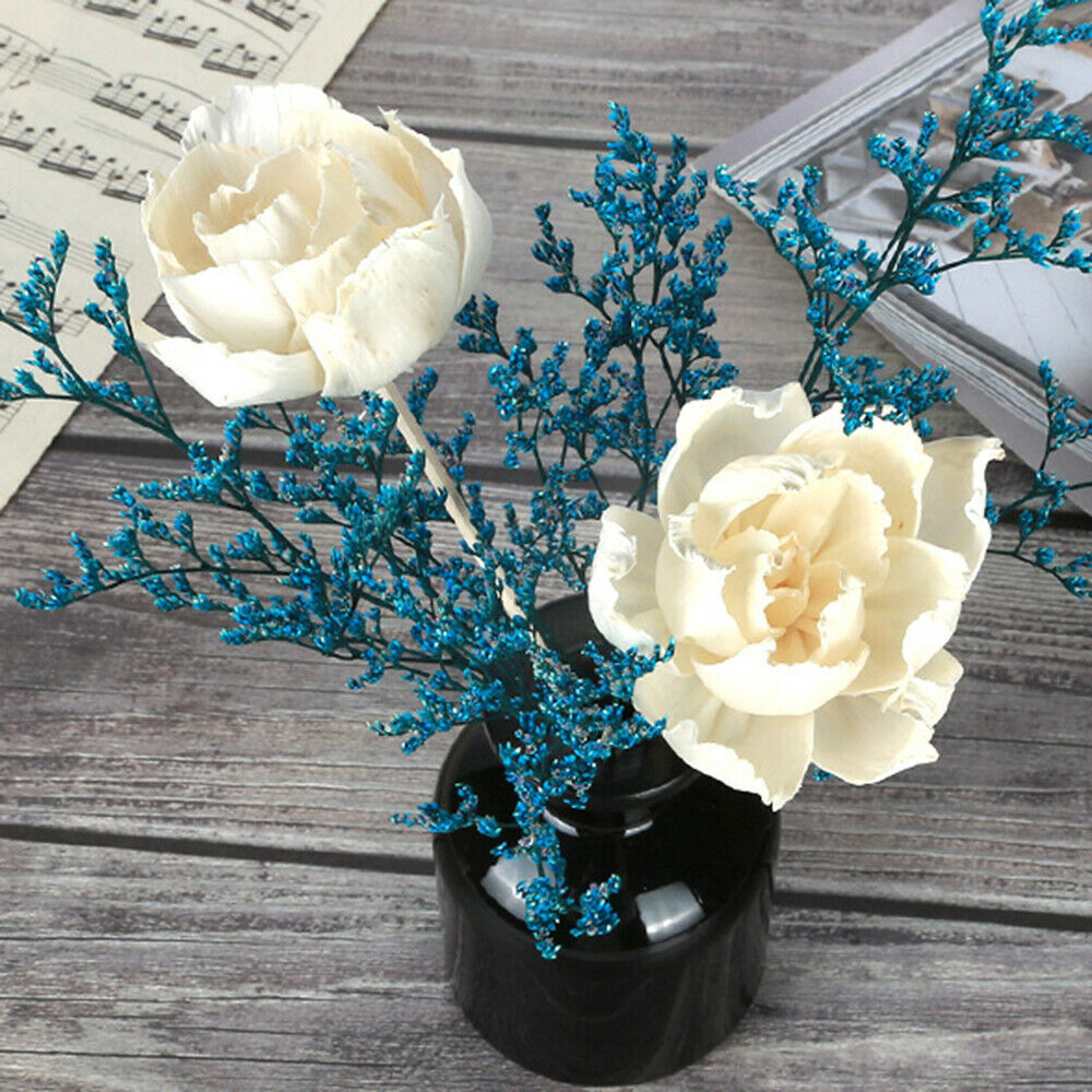 3X Artificial Flower Peony Reed Diffuser Stick Aromatherapy Fragrance Decor DIY