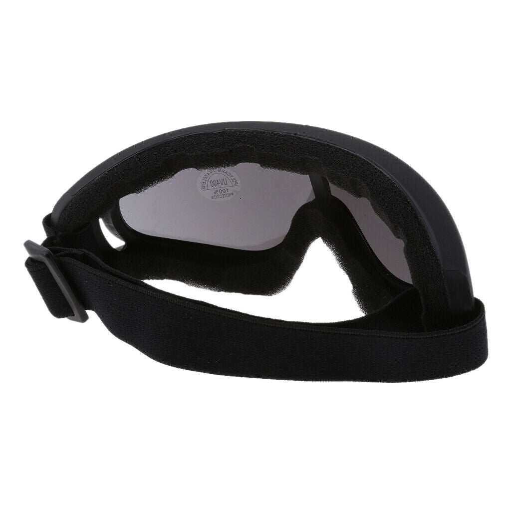 Sports Racing Goggle Eyewear with Lucency Lens Fits Motorcycle ATV Dirt Bike