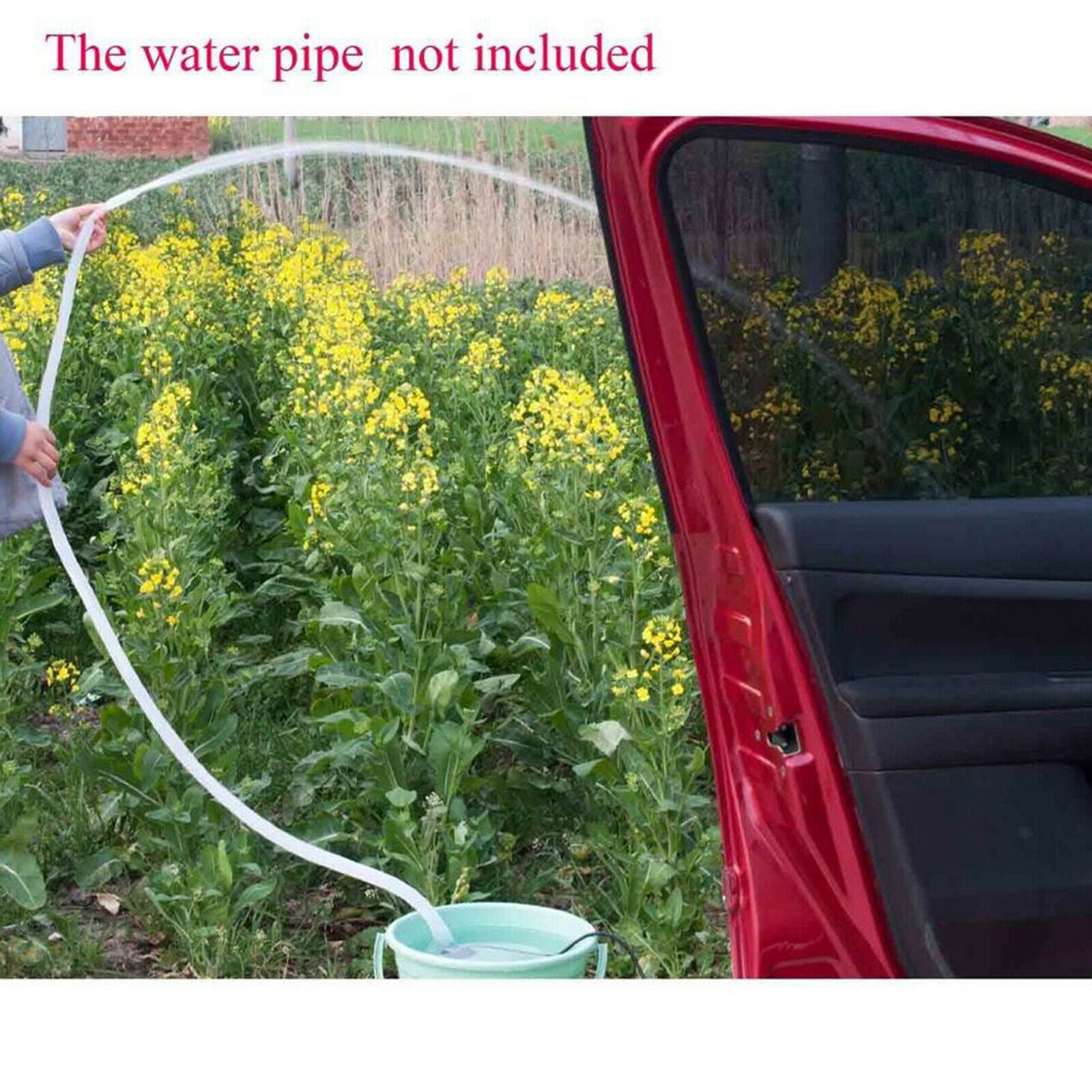 DC 12V Electric Submersible Pump Water Oil Liquid Fuel Transfer