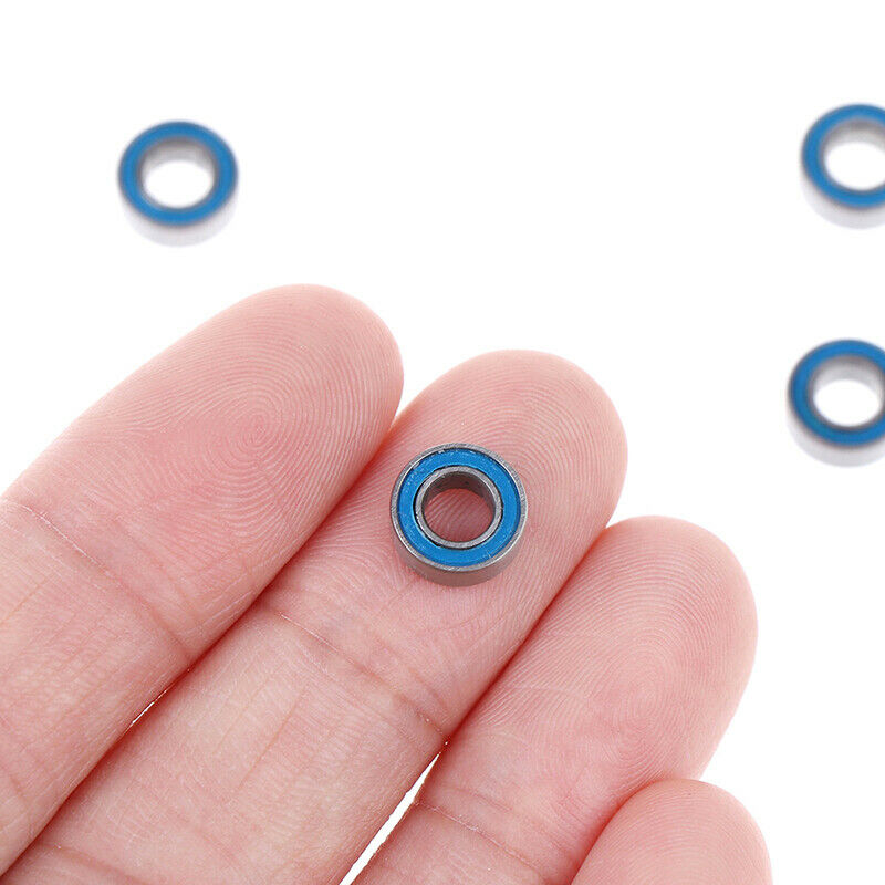5Pcs Blue 4*8*3mm MR84RS MR84-2RS 4x8x3mm rubber sealed ball bearing]TEUSW HaSJ