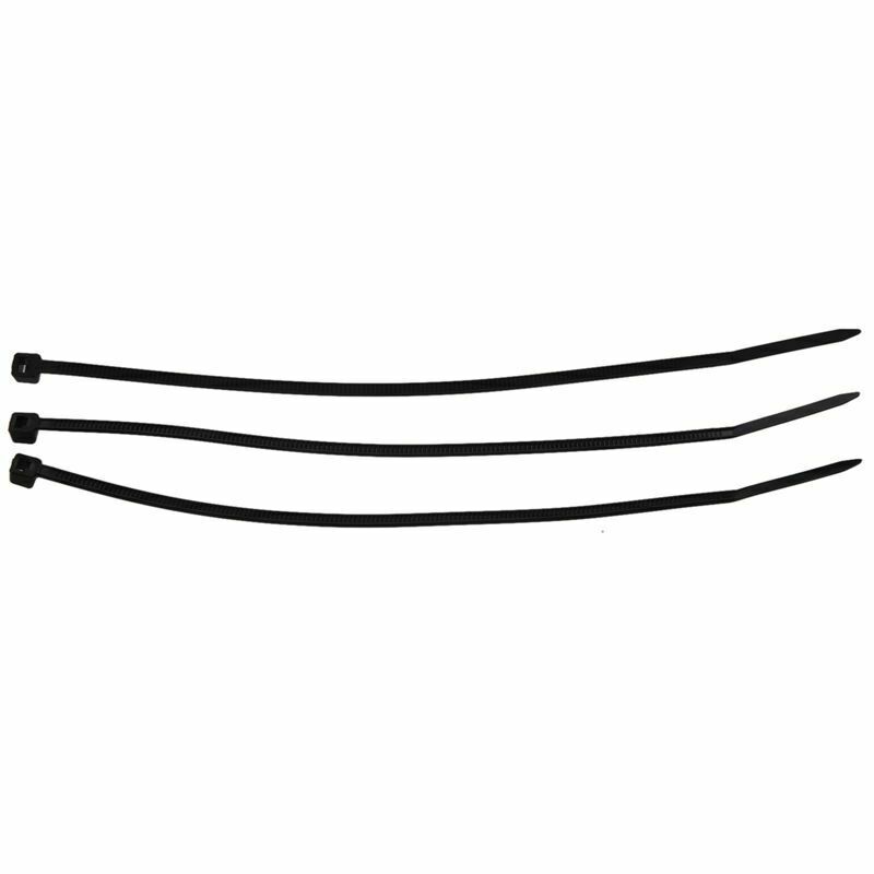 100 x 2.5mmx150mm Self-Lock Electric Cable Zip Cord Fixed Cable Ties Black D9C7