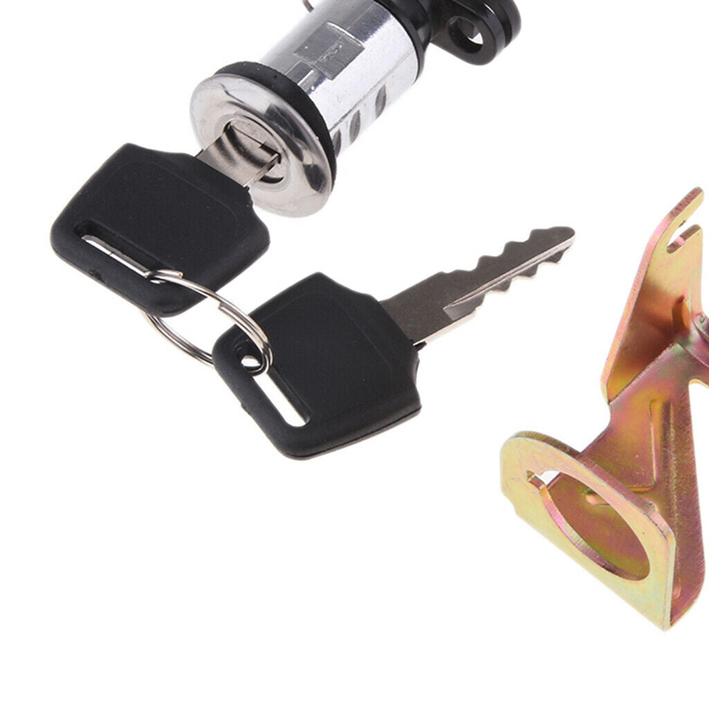 Motorcycle   E - bike   Scooter   Lock   Set   for   Power   Seat   Trunk   with