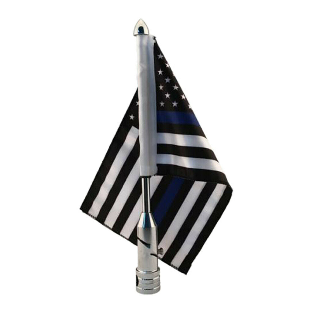 US Blue Flag Luggage 9 '' X 6 '' Adjustable + Roof Rack Pole
