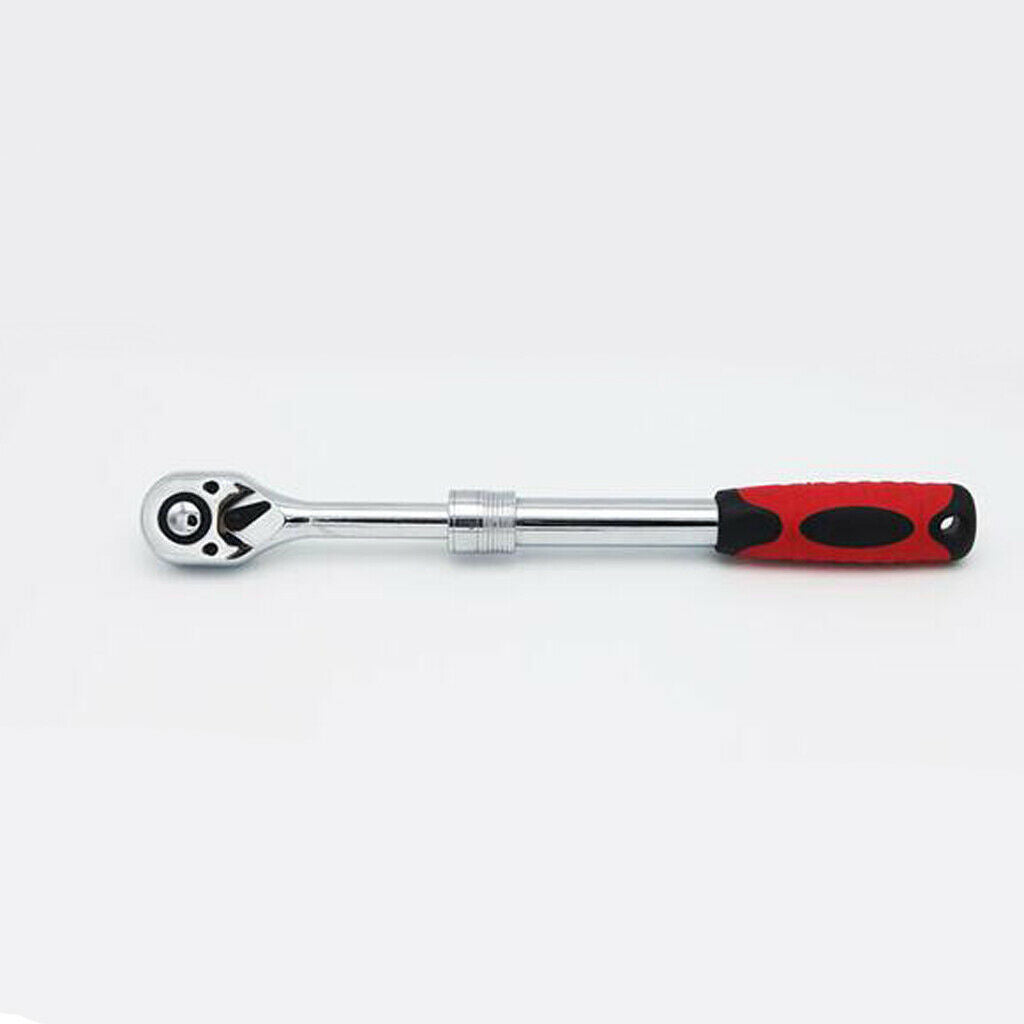 Two way telescopic ratchet quick spanner 0.25inch