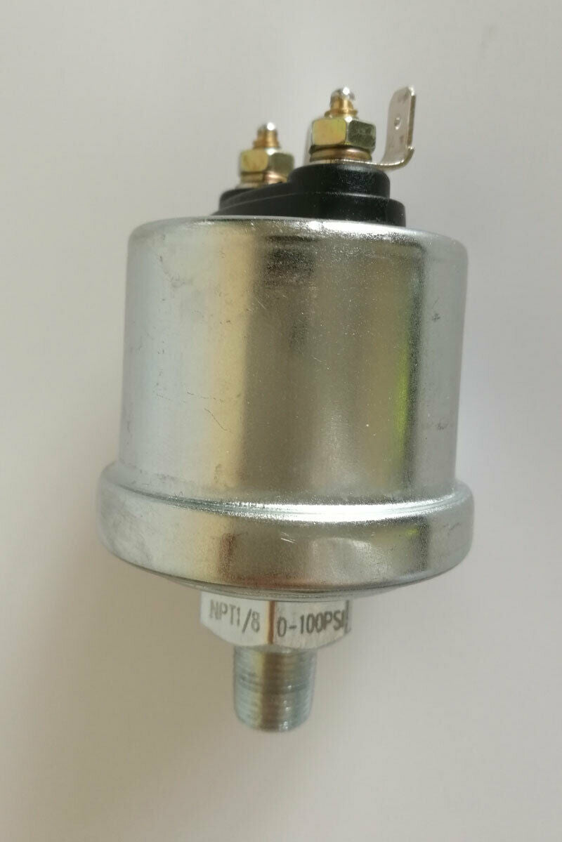Oil Pressure Sender 0-100 psi  240-33 ohms w/20 psi Low Alarm Switch 1/8â€-27 NPT