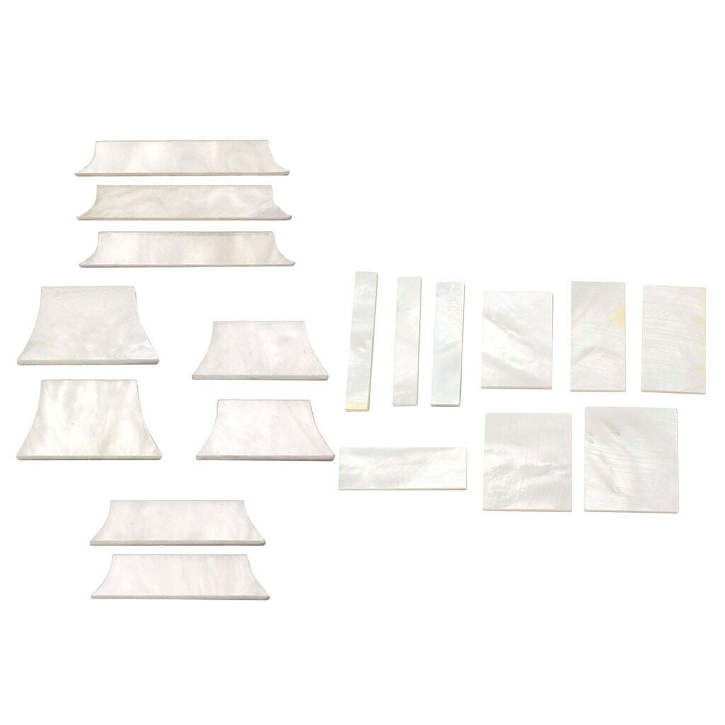 Guitar Inlay Material White Mother Of Shell For Fingerboard Fretboard