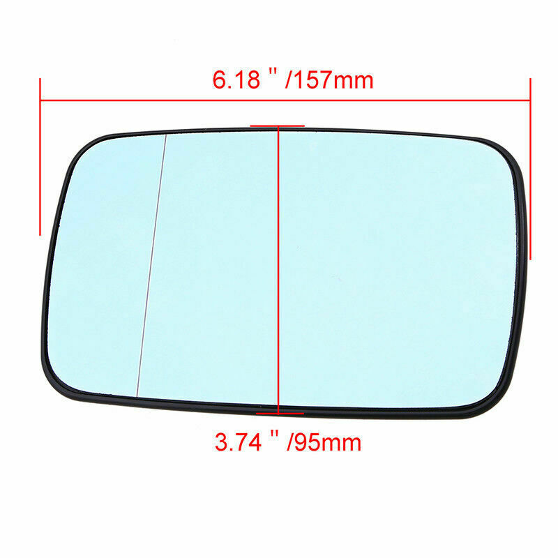 For BMW E39 E46 320i 330i 325i 1997-2003 Pair LH&RH Side Mirror Glass Heated
