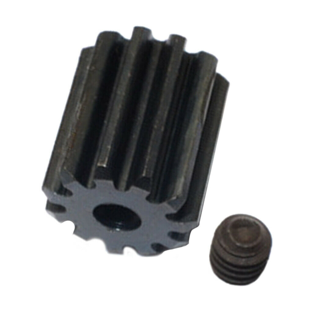 Metal Black AX30722 Steel Motor Pinion Gear For Axial EXO 1:10 4WD  Buggy