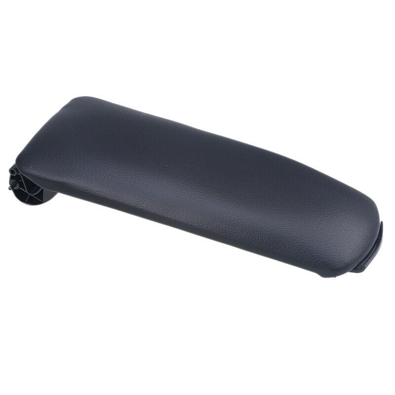 For A4 S4 Avant Quattro 2001-2005 Black Leather Center Console Armrest Lip Cover