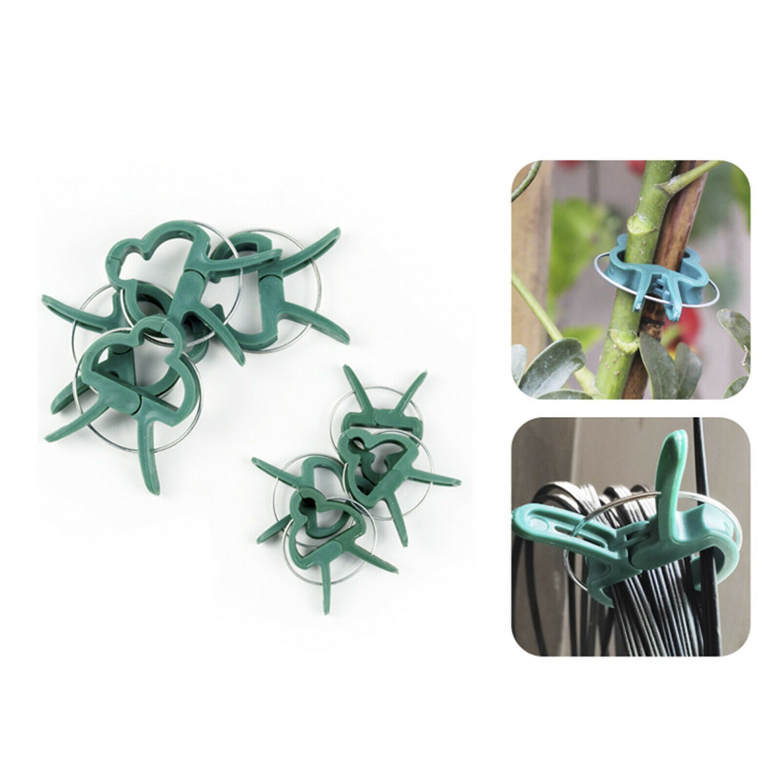Flower Clamp Gardening Supplies Plant Clips Perfect Support Greenhouse Bracket